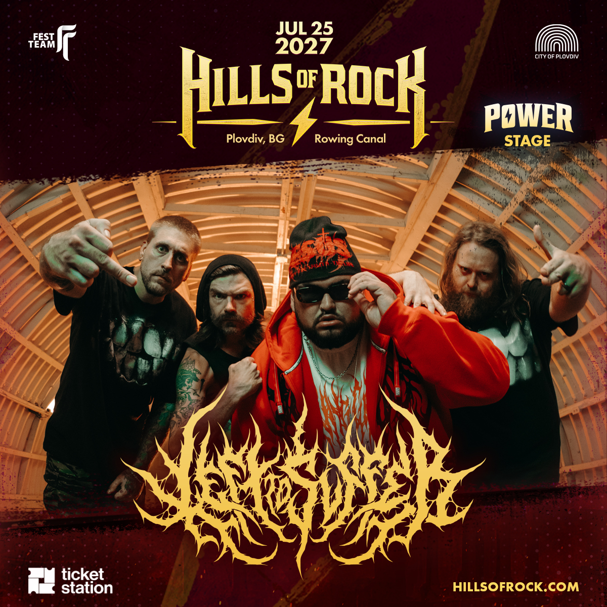 Hills of Rock 2027: От хард рока на Slash и мелодичния тежък звук на Skillet